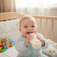 Franța, 2025: Bebeluș de 4 luni „gustă” viața pe repede-înainte – testat pozitiv la cocaină, părinții dau vina pe... laptele praf columbian!