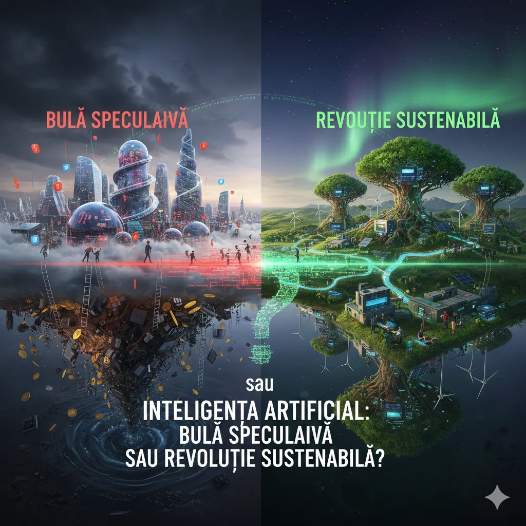 🤖 Inteligența artificială: bulă speculativă sau revoluție sustenabilă?